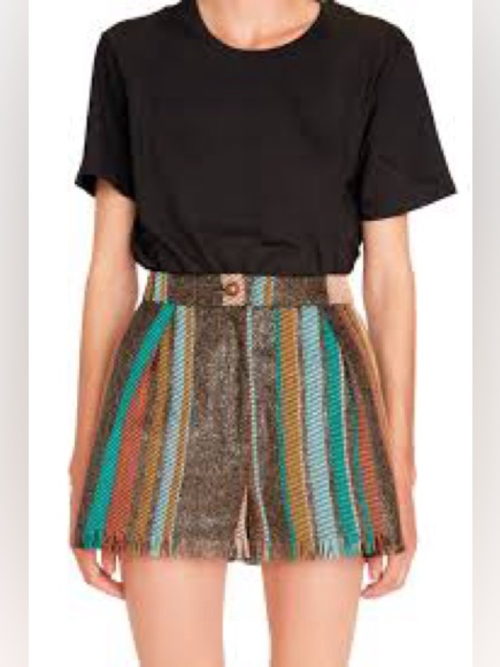 Benjamin Benmoyal Striped Shorts – Limited Edition